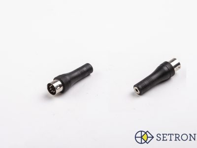 ADAPTADOR DIN 180º H 6.3 ST.